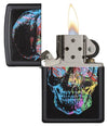 218 Zippo Skull