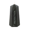 Something Different Wholesale - Protection Crystal Candle with Rough Black Obsidian