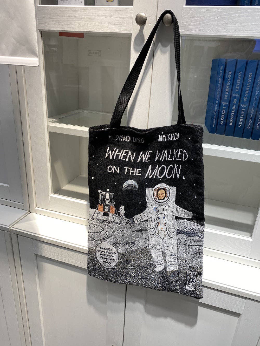 Vintage Camping Tote bag: MOON