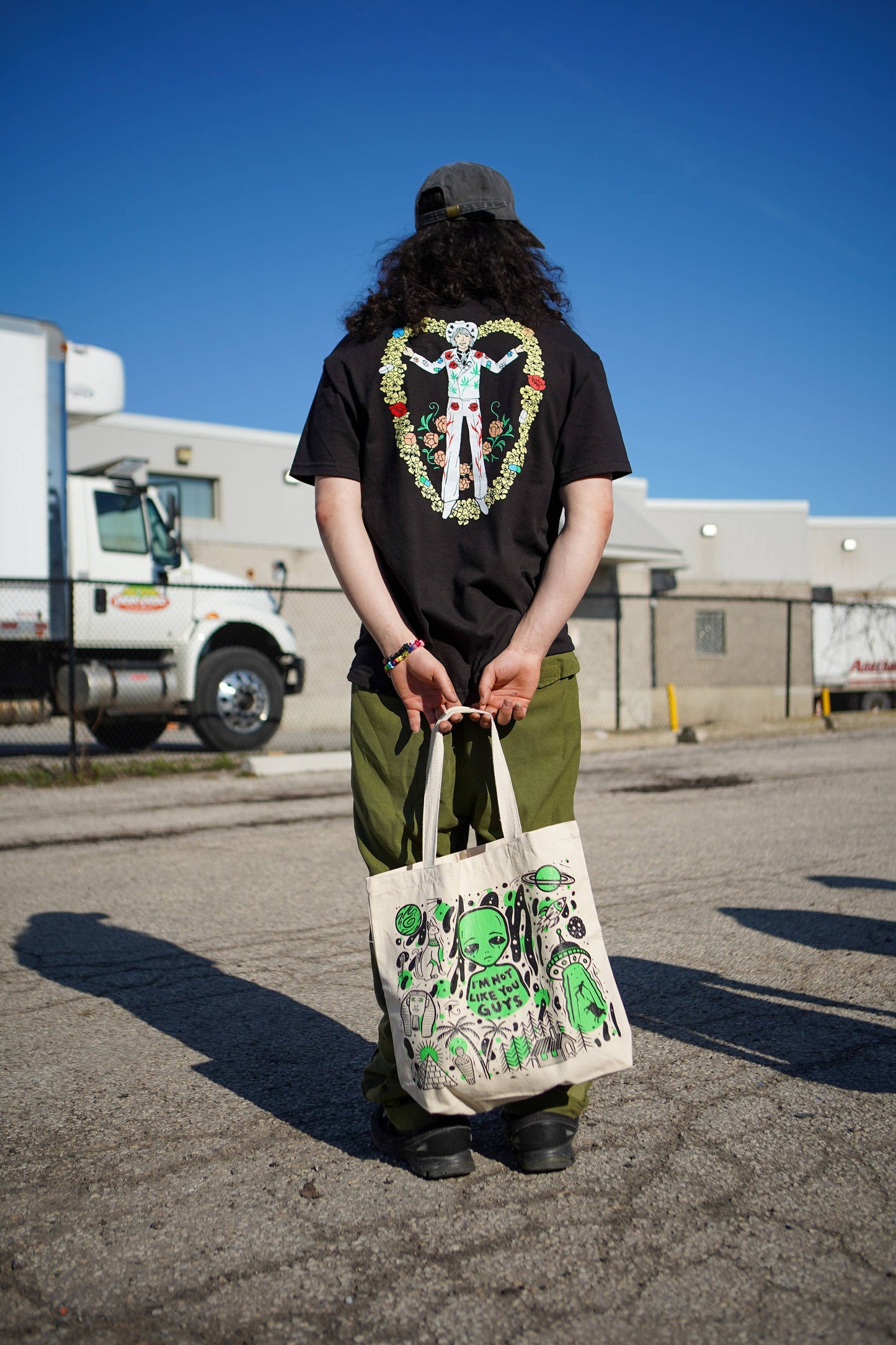 Stuntin Goods - Aliens Exist Tote Bag