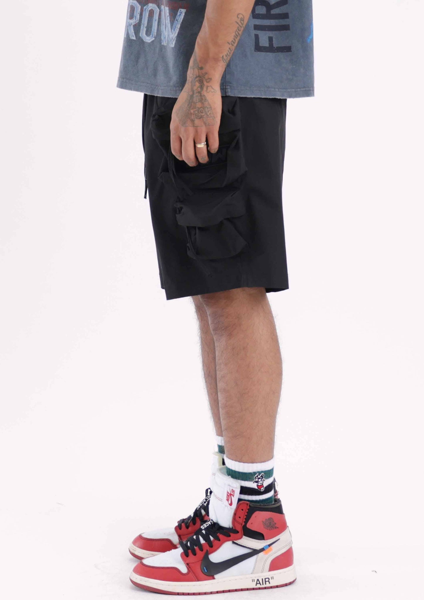 3D Y2K MULTI CARGO SHORTS