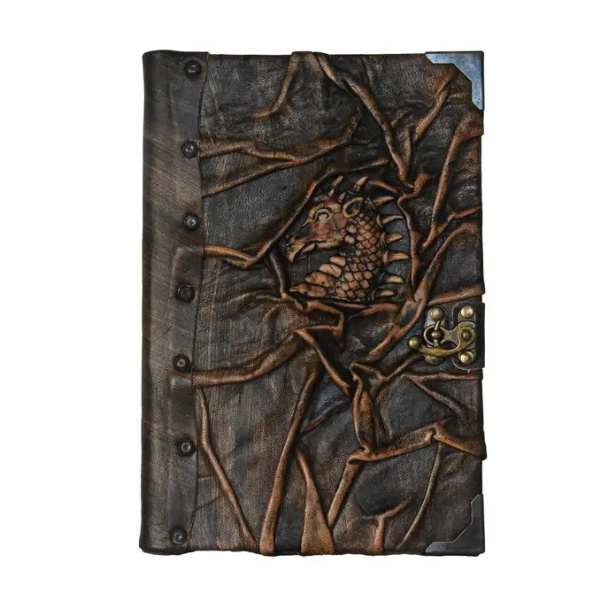 Dragon Horse Leather Diary Notebook Journal Sketchbook