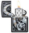 218 Skull Clock Design