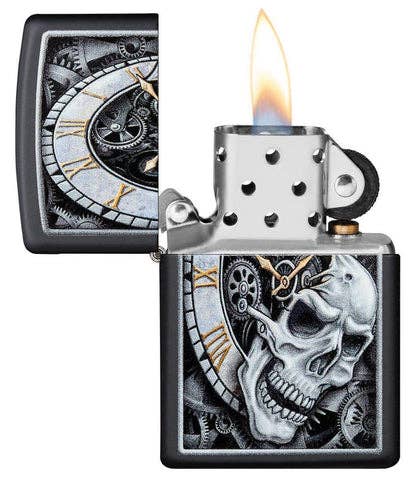 218 Skull Clock Design