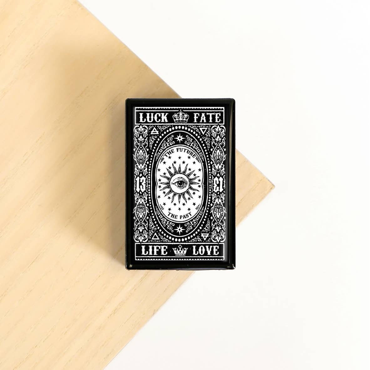 Luck or Fate Quirky Tarot Fortune Slide Box: Small Slide Box / Wooden Matches