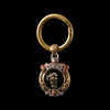 Circus Pendant: 21" / Brass / 4mm Black Ball Chain