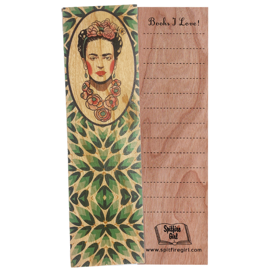 Wood Bookmark- Frida