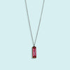 Harmonica Necklace, Available in three colors: Black / 28 Inch