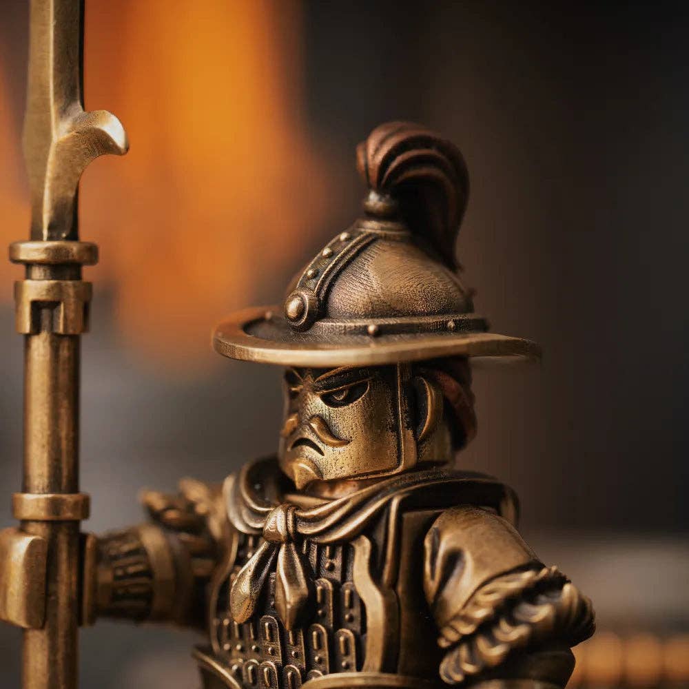 Song Soldier Figurine: Bronze