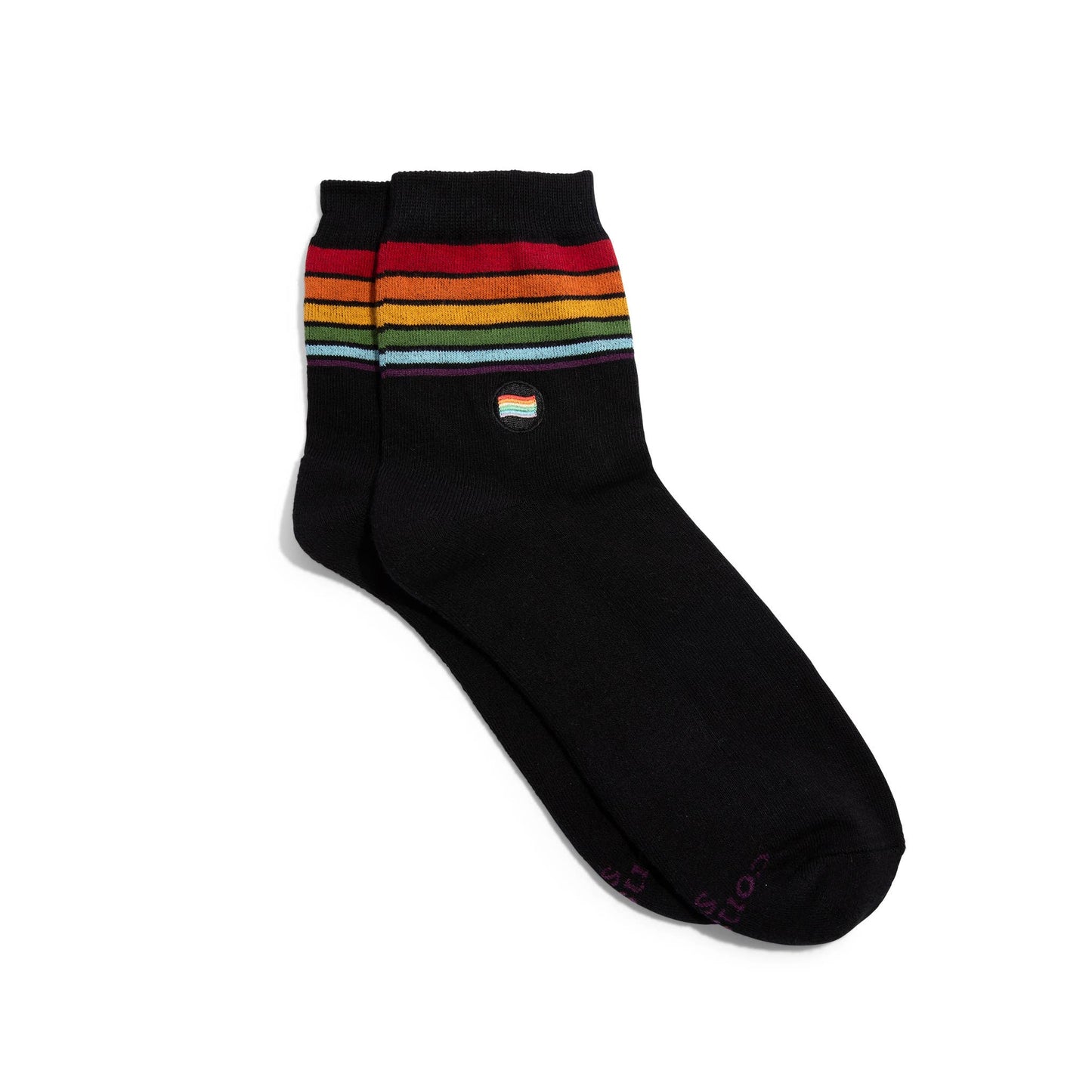 Quarter Socks that Save LGBTQ Lives: Medium