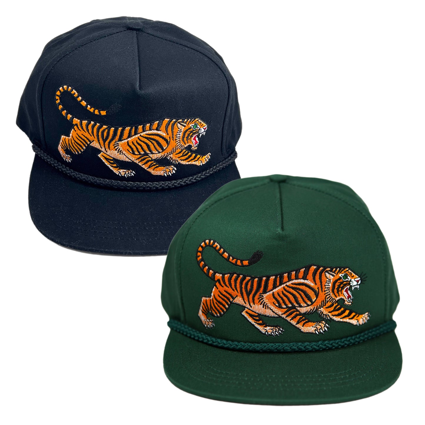 Tiger Cap: Black