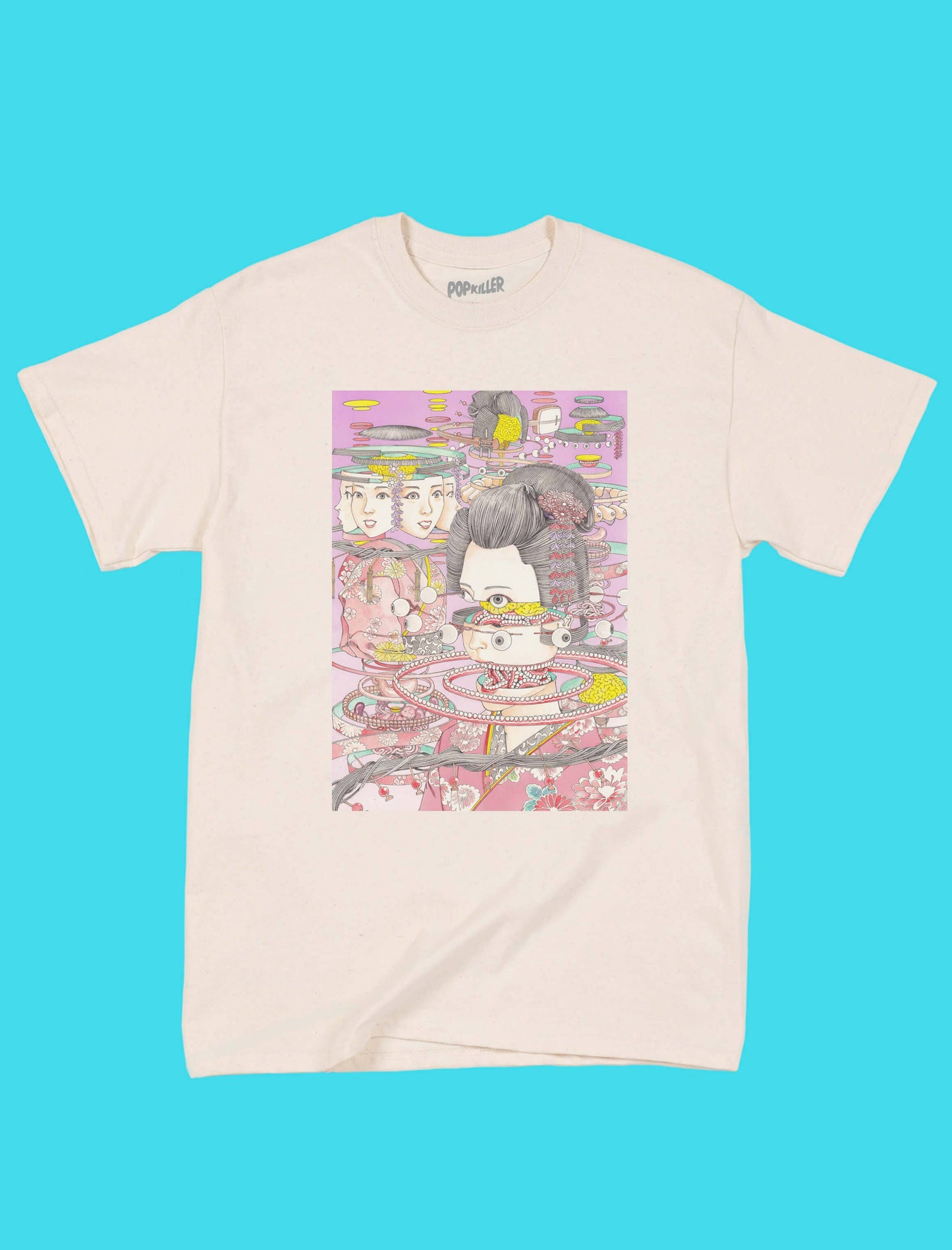 Artist Series Shintaro Kago Geisha Factorization T-shirt