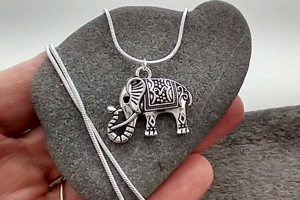 Piccadilly Pendants - Elephant Necklace, Bali Necklace, Animal Necklace: Necklace