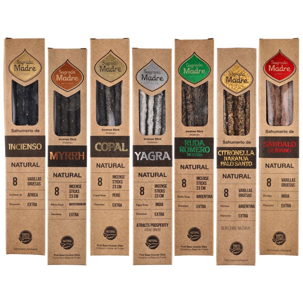 Yagra Natural Incense - Sagrada Madre