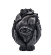 THIRD EYE HEART CANDLE | PILLAR: Black