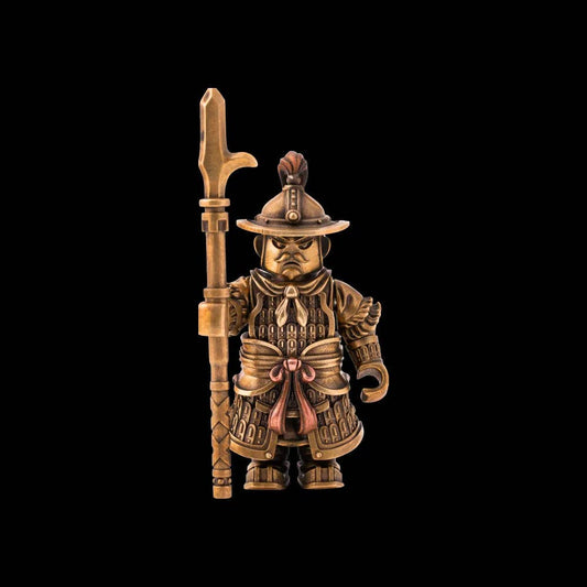 Song Soldier Figurine: Bronze