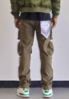 UTILITY CARGO MULTI TWILL PANTS OLIVE