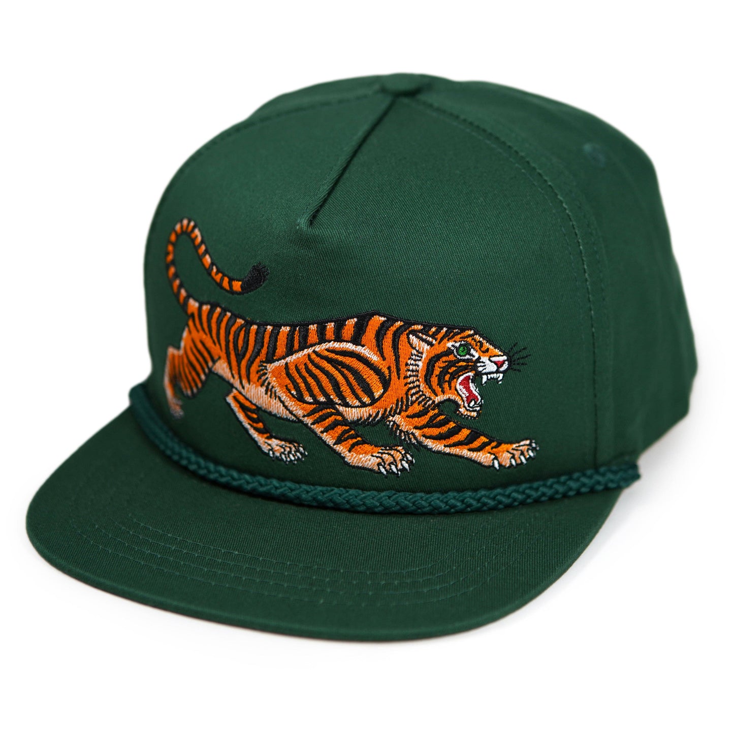 Tiger Cap: Spruce Green