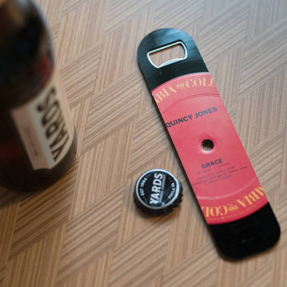 Vinyl Record Bottle Openers