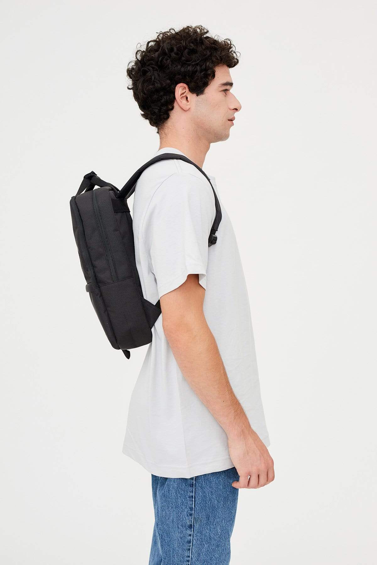 Smart Daily 13" Black Backpack: Black