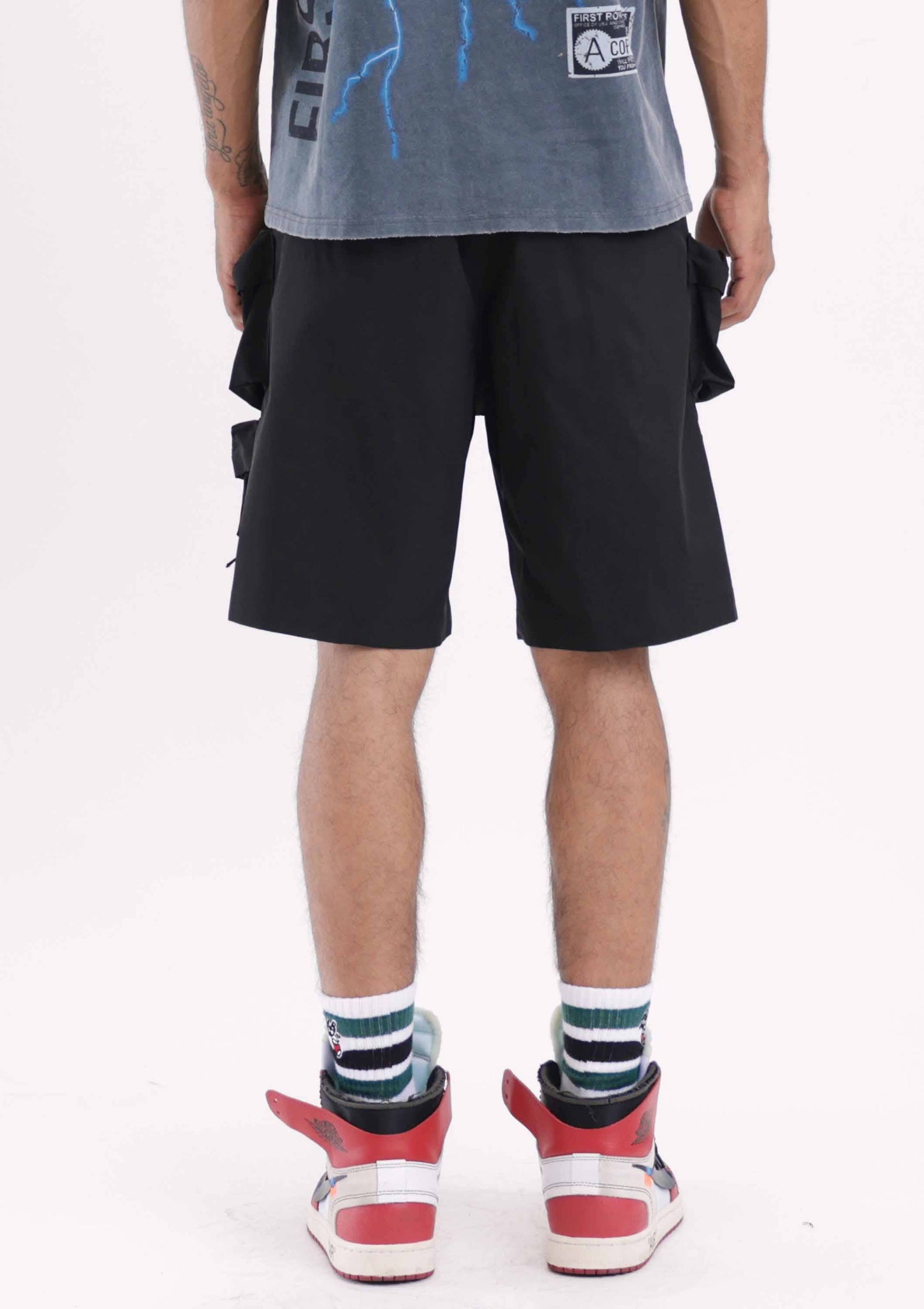 3D Y2K MULTI CARGO SHORTS