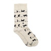 Socks that Save Cats (Beige Cats): Medium