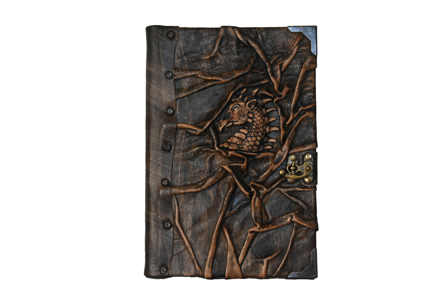 Dragon Horse Leather Diary Notebook Journal Sketchbook