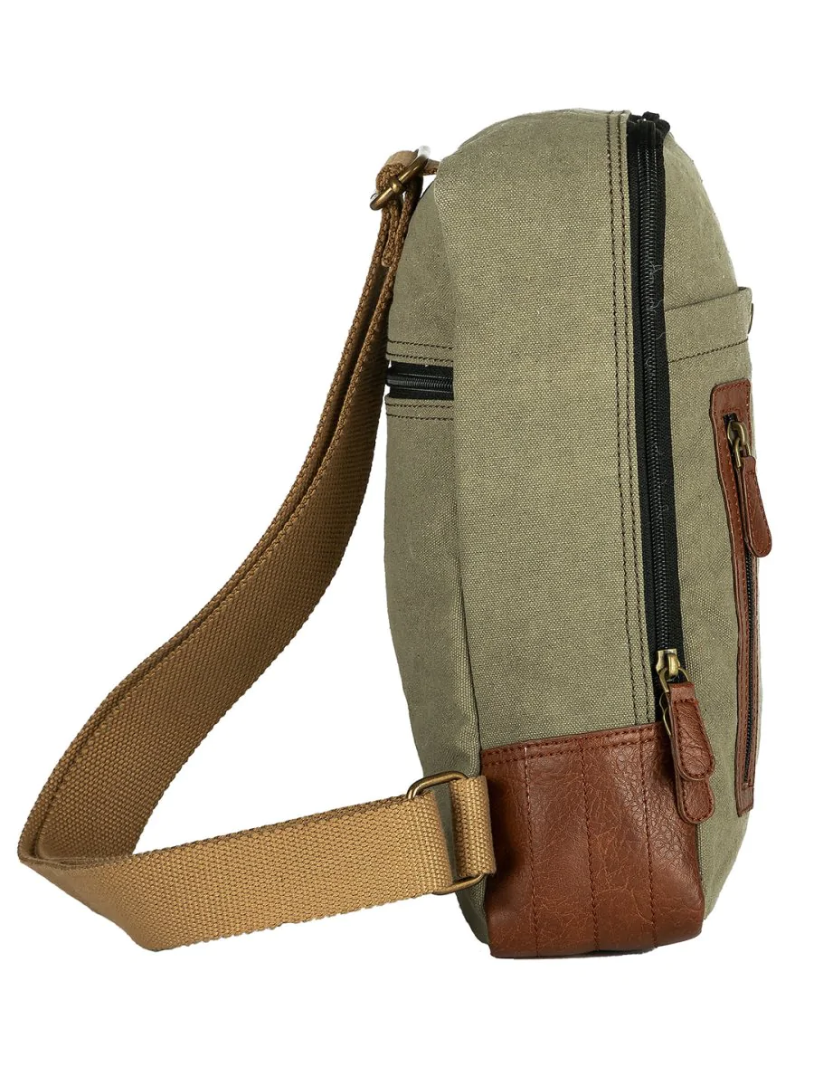 Wanderer Up-Cycled  Backpack Crossbody MC-1003