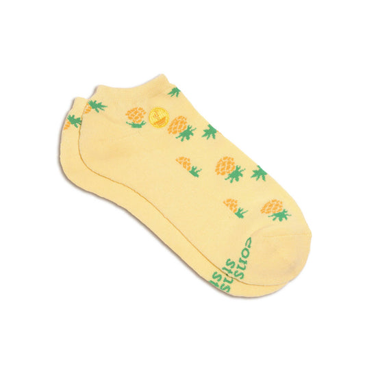 Ankle Socks that Provide Meals (Golden Pineapples)