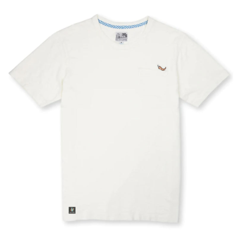 CHILI TODAY - SLUB PIMA POCKET TEE