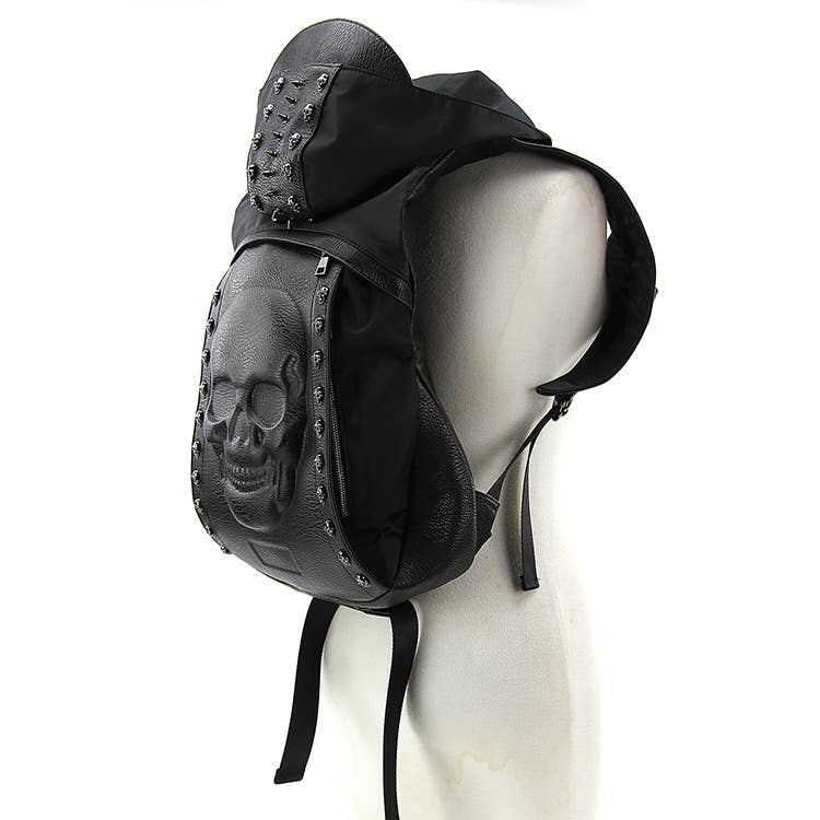 Skeleton Backpack with Hoodie