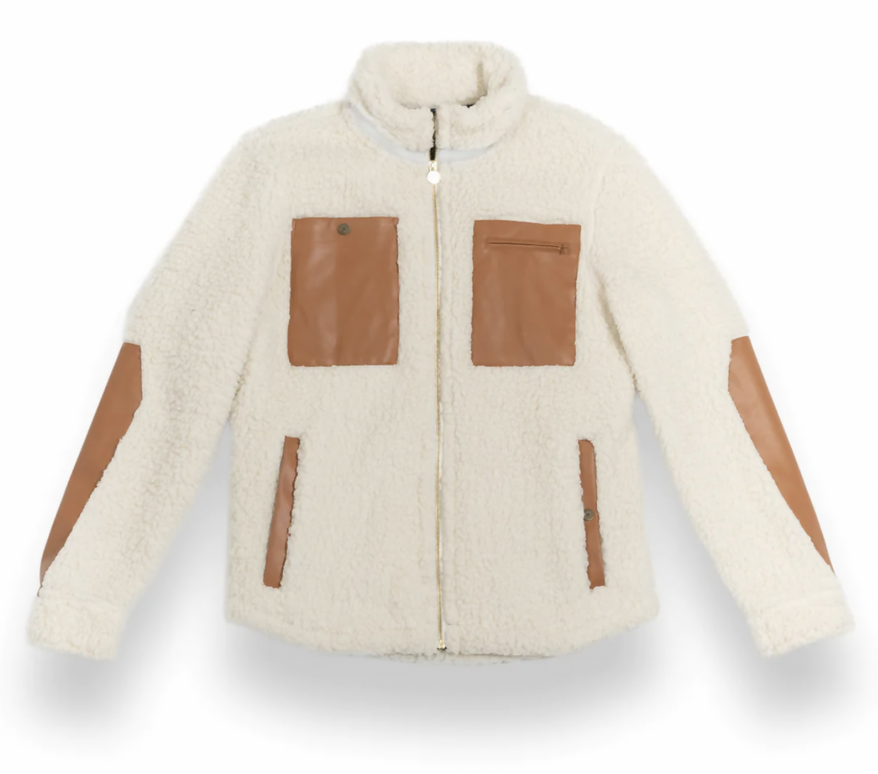 THE DEEP SHAG SHERPA - CREAM & TAN