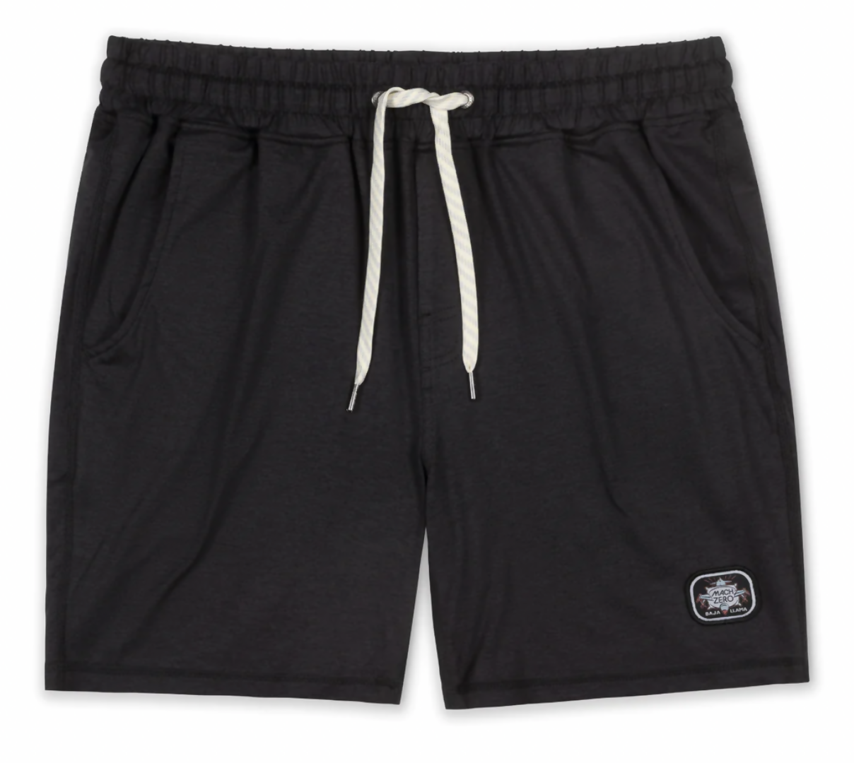 MACH ZERO LOUNGE SHORTS - BLACK