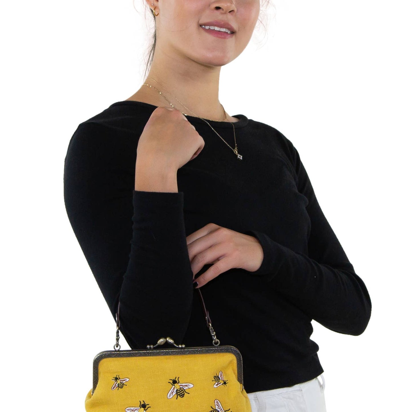 Bees Kisslock Bag