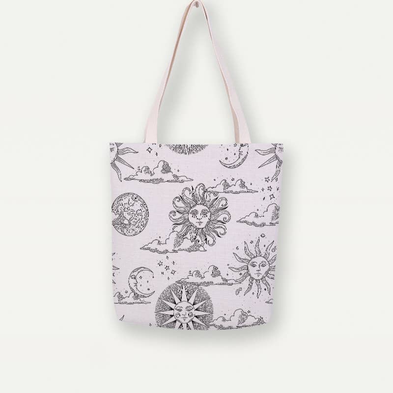 Solar Eclipse 2 Tote Bag, Handbag