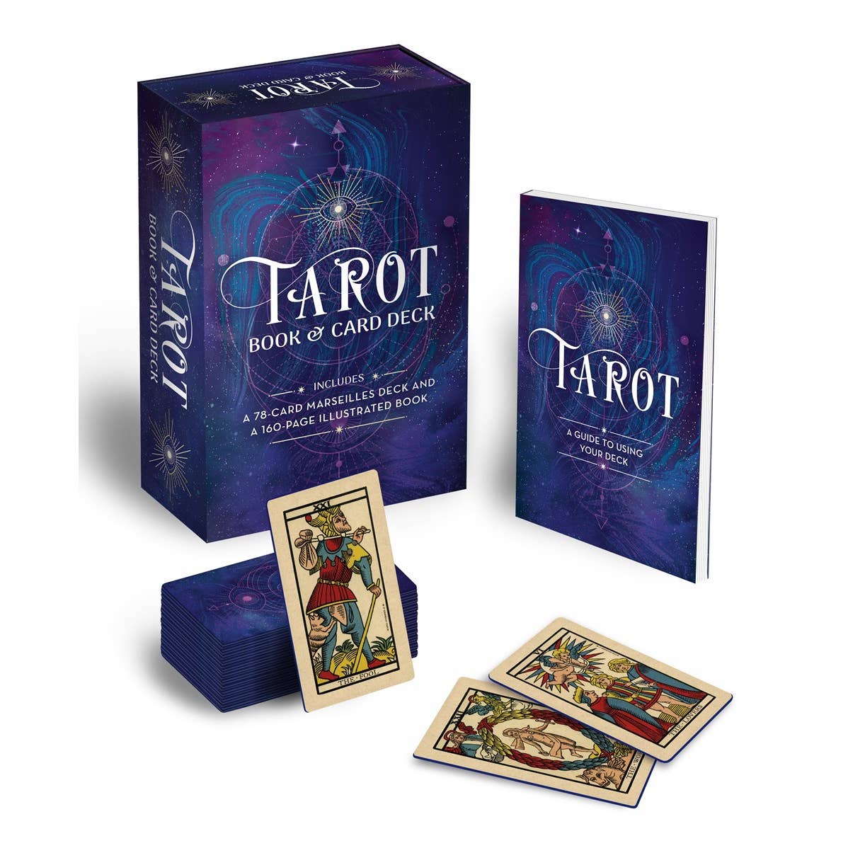 Tarot : 78-Card Marseilles Deck & Guide