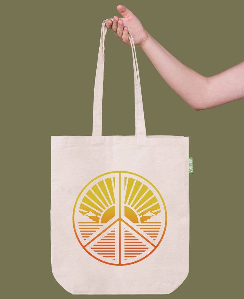 Peace Scene Eco Tote Bag