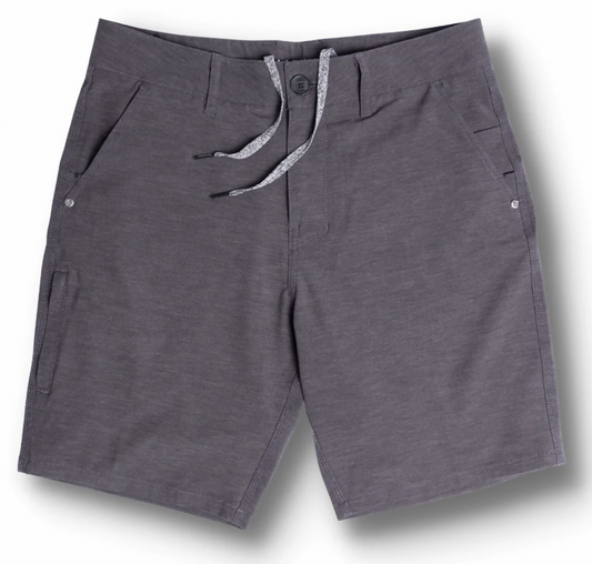 SUNDAY SPORTS 19" HYBRID SPORT SHORTS - CHARCOAL