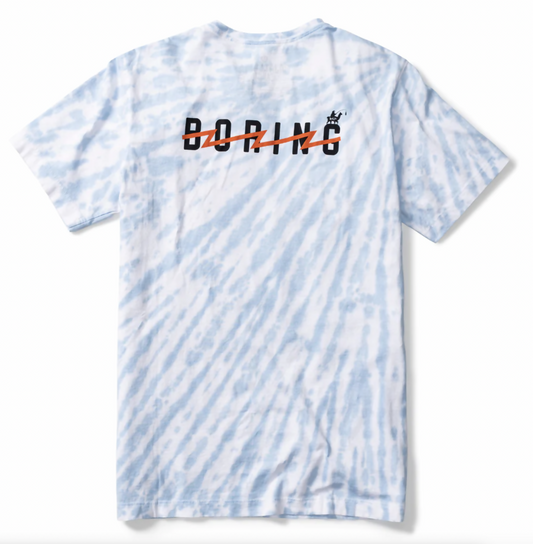 THE BORING TAGLINE - TIE DYE PRIMO GRAPHIC TEE