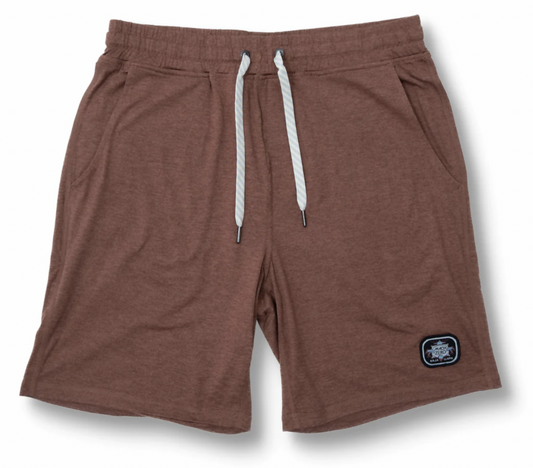 MACH ZERO LOUNGE SHORTS - MAROON