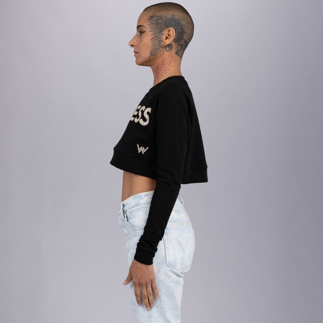 LAWLESS SWEATSHIRT CROP TOP