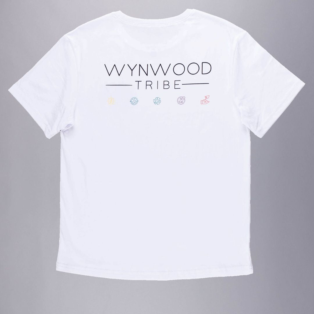 WYNWOOD TRIBE MEN'S T-SHIRT WHITE