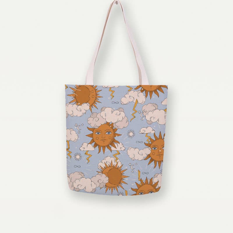 Study Room - Tarot 8 Tote Bag, Handbag