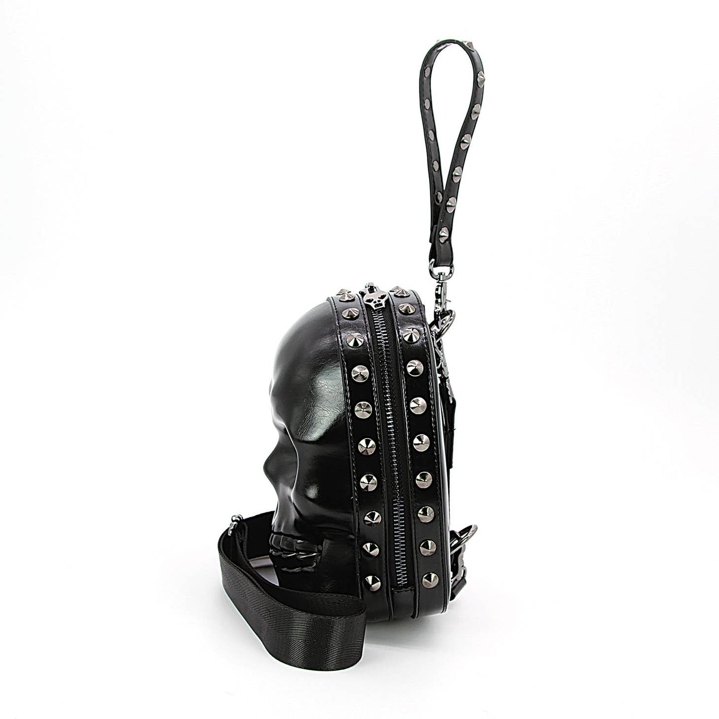 SKULL HEAD XBODY BAG IN VINYL